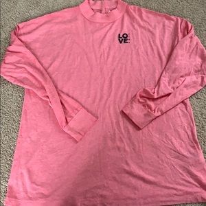 Victoria’s Secret pink long sleeve shirt